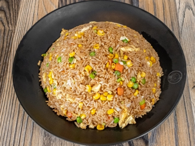 Egg Fried Rice at Hi! Dumplings, a Chinese Restaurant in San Diego