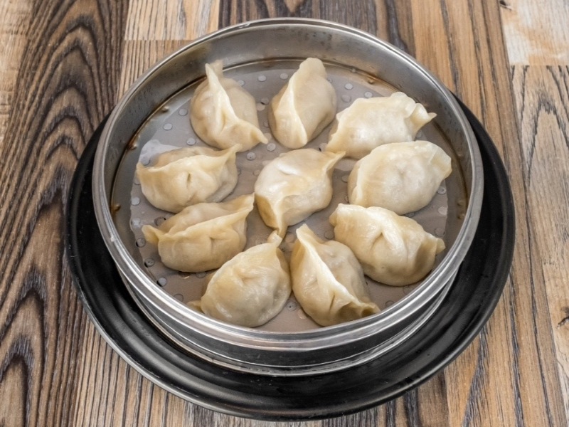 Veg Dumpling(10) at Hi! Dumplings, a Chinese Restaurant in San Diego