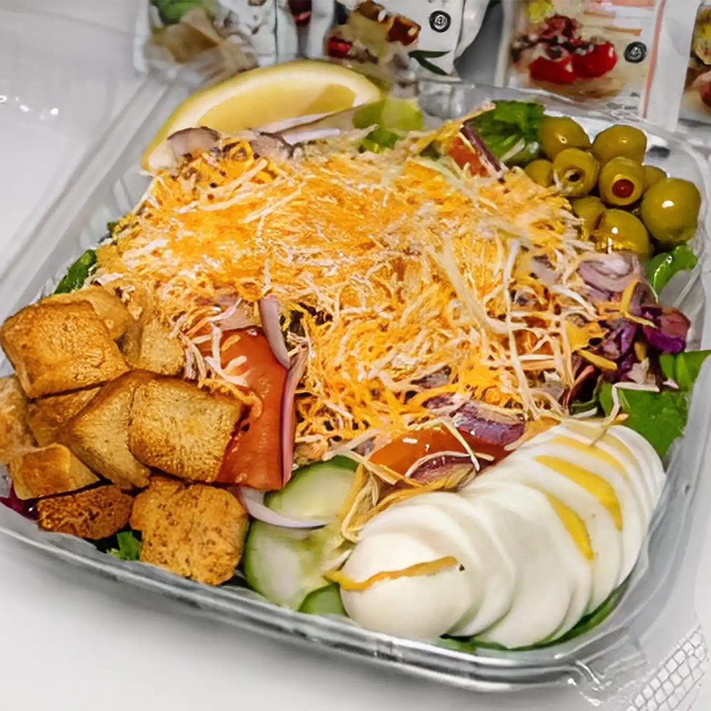 High-Eats-Halal-Restaurant-Garden-Salad-Columbus Garden salad at High Eats Halal Restaurant in Columbus