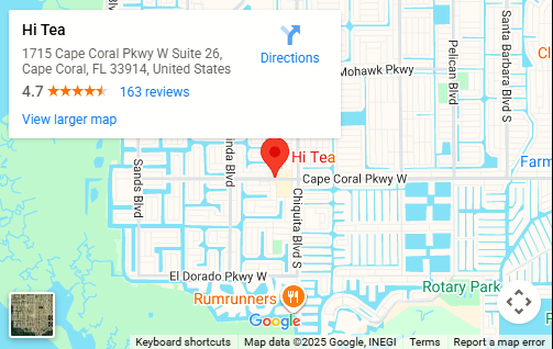Location 1715 Cape Coral Pkwy W Suite 26, Cape Coral, FL 33914