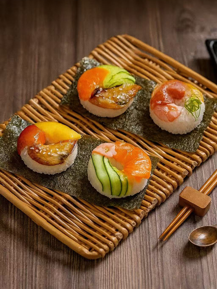 sushidonut at Hokkaido Revolving Sushi Bar，a Japanese Restaurant in Columbus