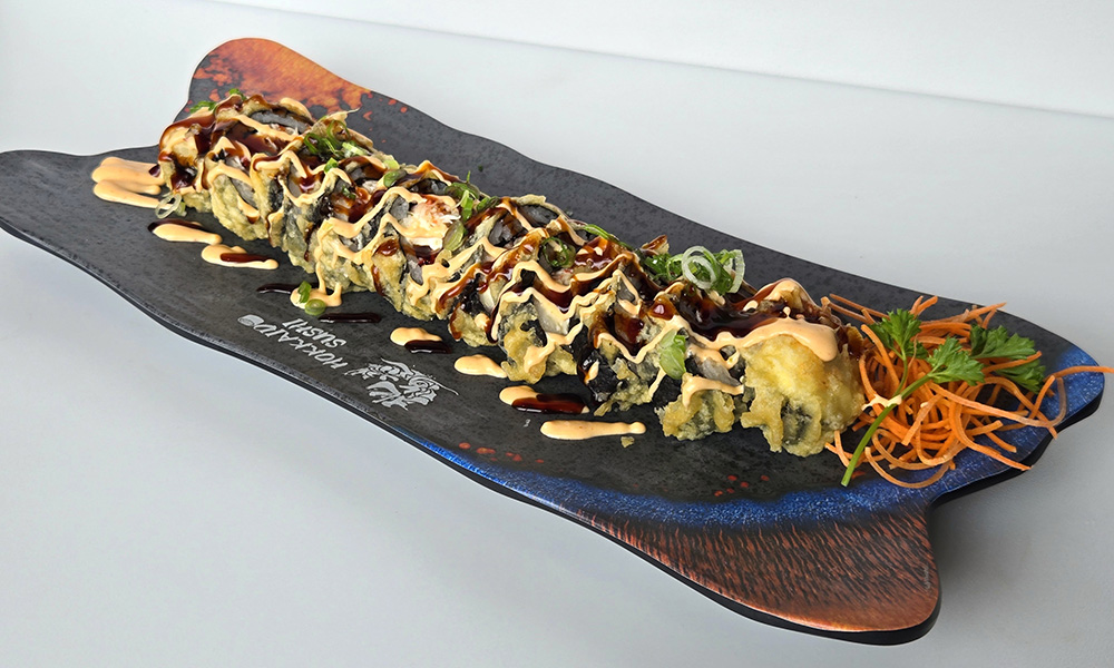Cowboy Roll at Hokkaido Sushi, Japanese Restaurant in Grapevine