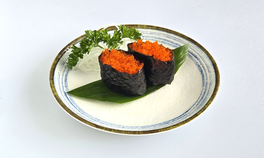 Fish Egg Sushi at Hokkaido Sushi, Japanese Restaurant in Grapevine