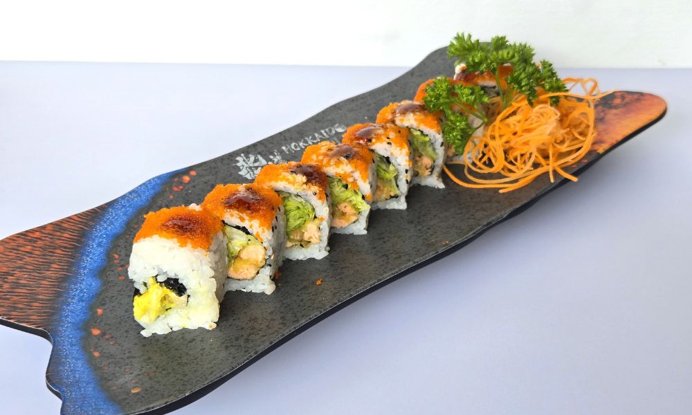 New York Roll at Hokkaido Sushi, Japanese Restaurant in Grapevine