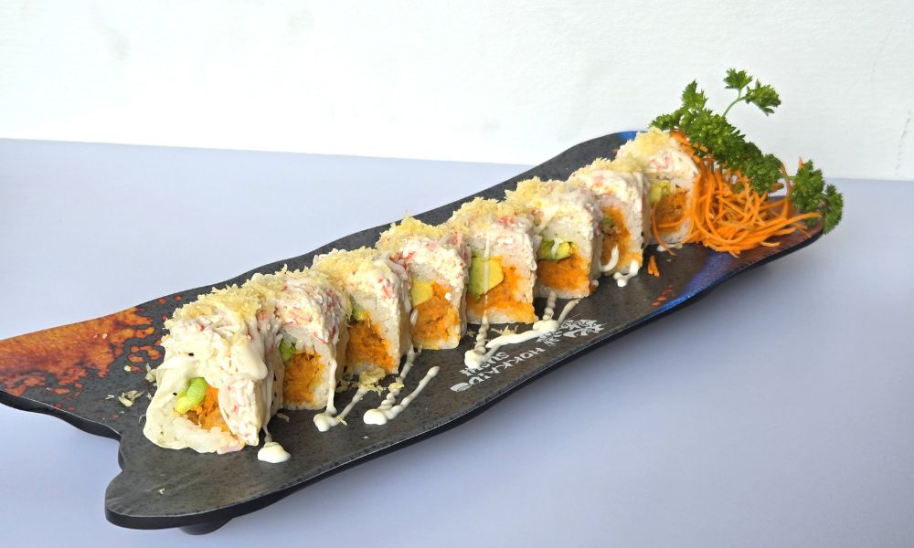 Snow White Roll at Hokkaido Sushi, Japanese Restaurant in Grapevine