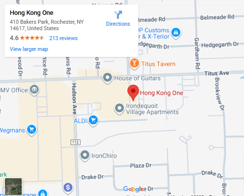 Location, 410 Bakers Park, Rochester, NY 14617