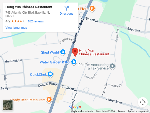 Location, 743 Atlantic City Blvd, Bayville, NJ 08721