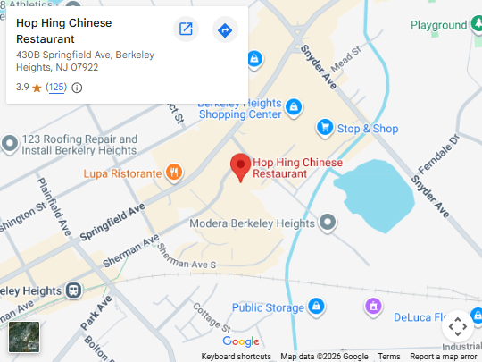 Location,430B Springfield Ave, Berkeley Heights, NJ 07922