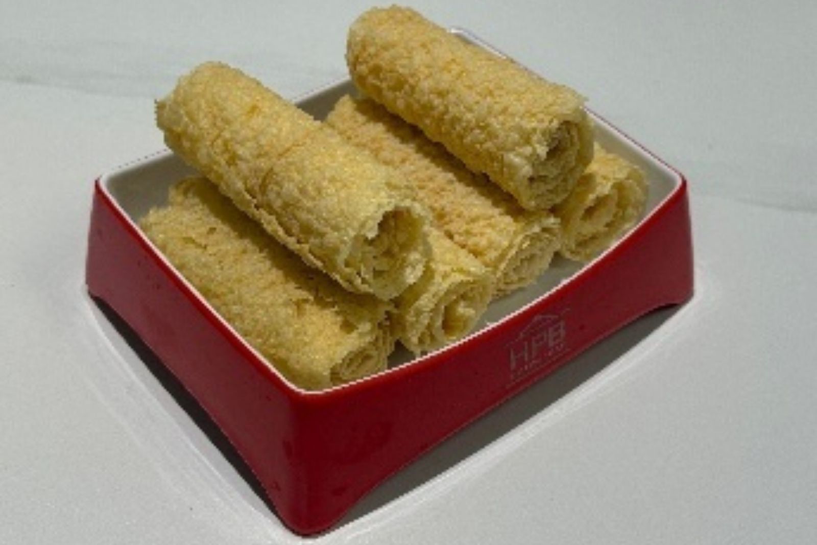 Crispy tofu rolls hot pot ingredient at Hotpot Bay, a Chinese Hot Pot Restaurant in San Francisco