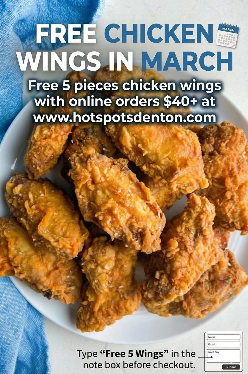 Restaurant Promotion Notice