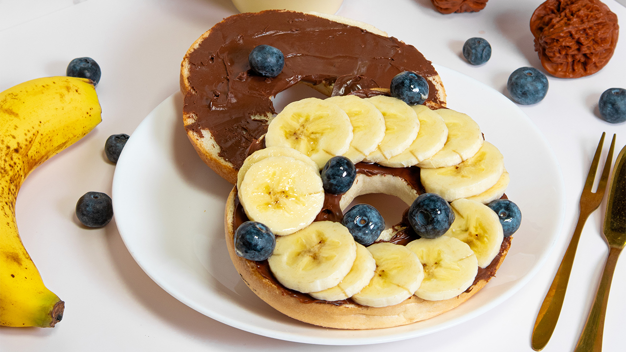 bagel nutella