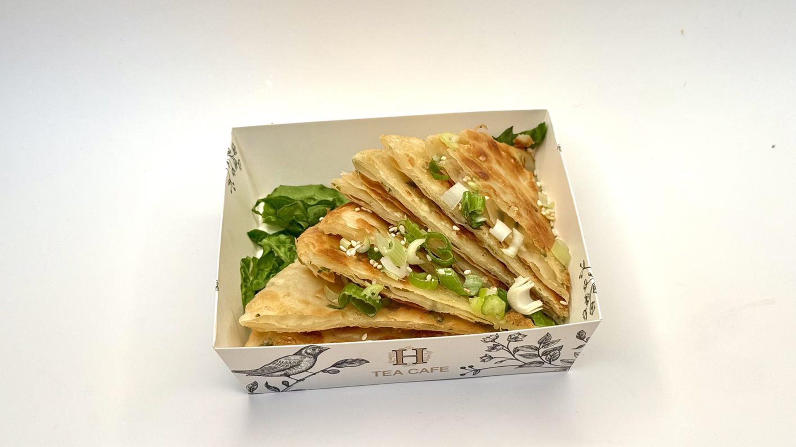 HTEA-CAFE-Café-Restaurant-Scallion-Pancakes-With-Lettuce-Troy Scallion Pancakes With Lettuce from HTEA CAFE, a Café Restaurant in Troy