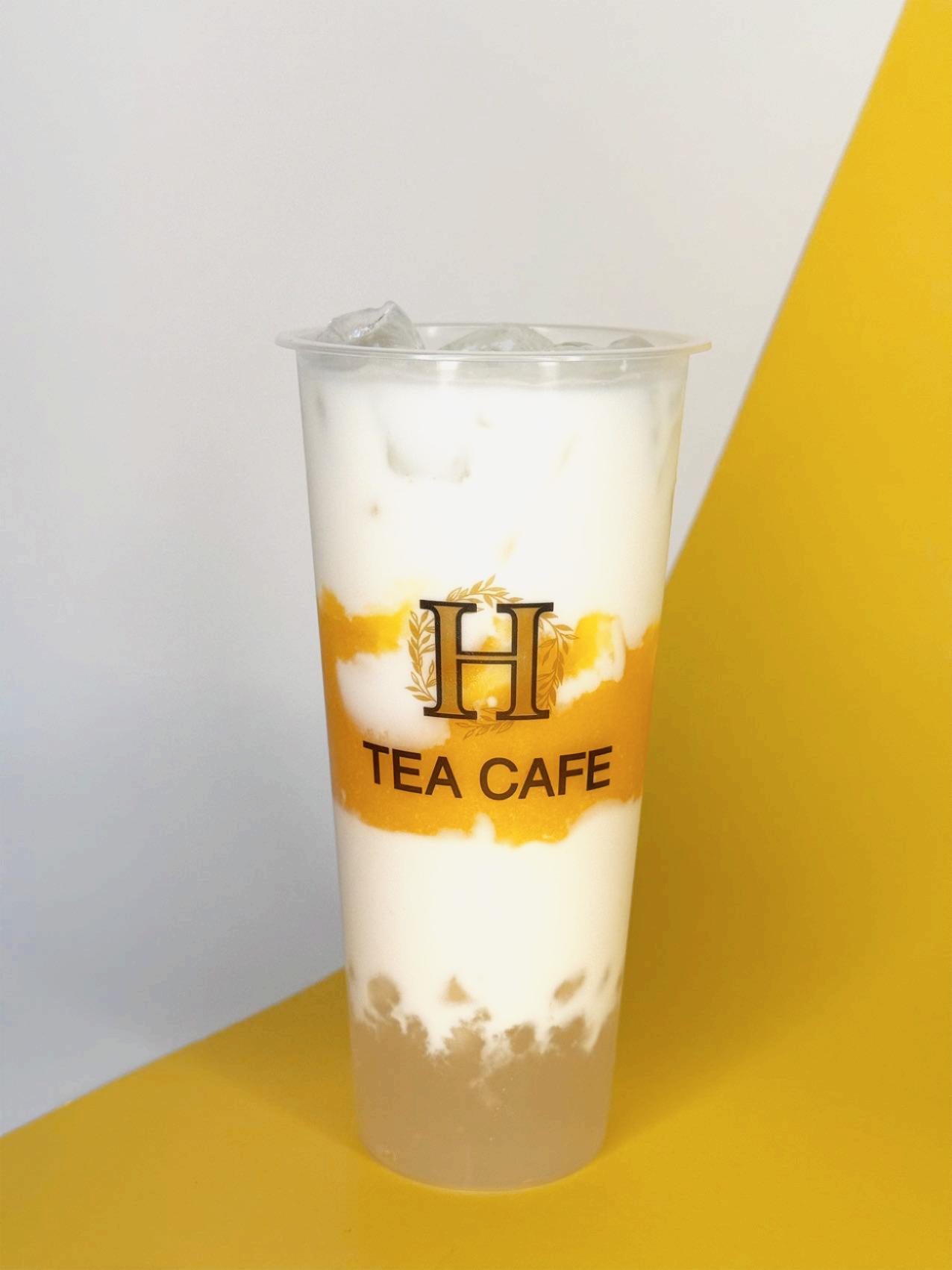 HTEA-CAFE-Café-Restaurant-Layered-Milk-Tea-with-Tapioca-Pearls-Troy Layered Milk Tea With Tapioca Pearls from HTEA CAFE, a Café Restaurant in Troy