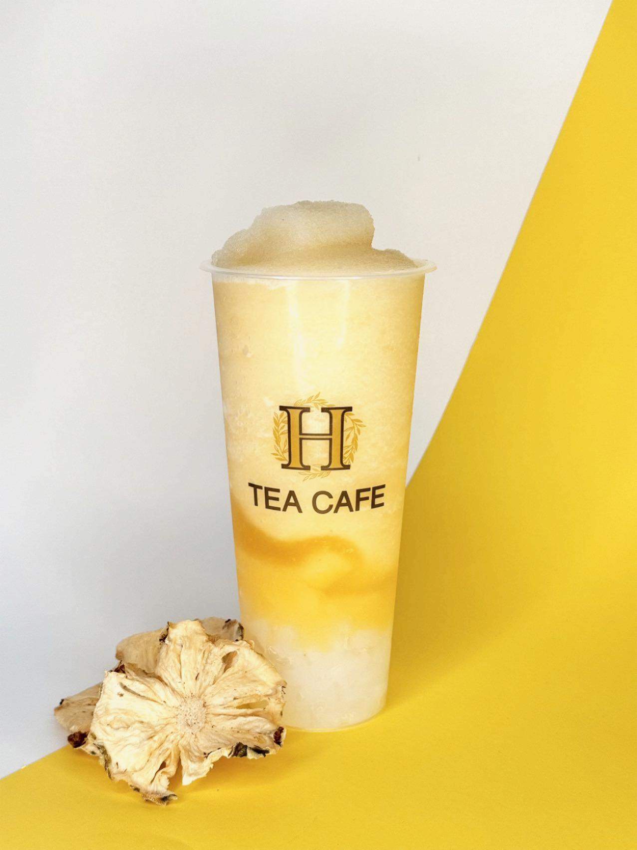 HTEA-CAFE-Café-Restaurant-Pineapple-Smoothie-with-Froth-Troy Pineapple Smoothie With Froth from HTEA CAFE, a Café Restaurant in Troy