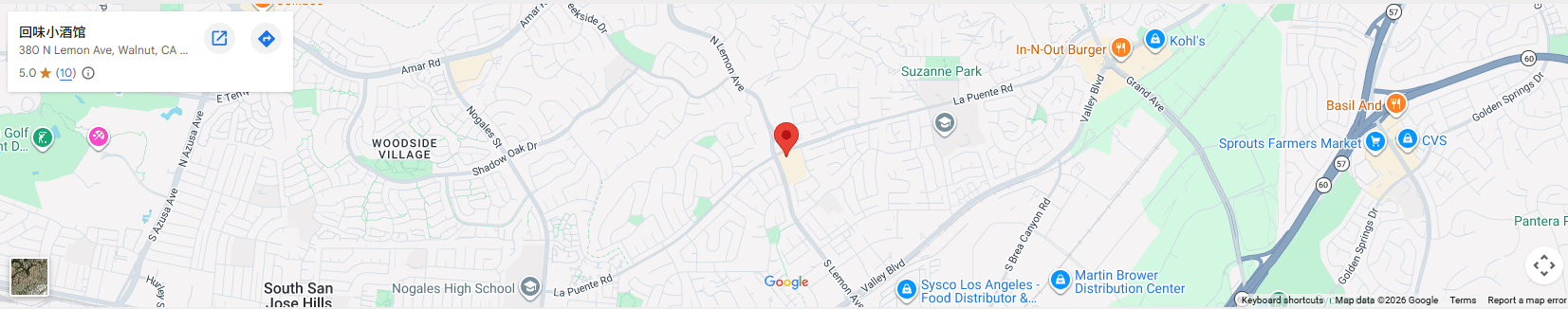Location 380 N Lemon Ave, Walnut, CA 91789 Location 380 N Lemon Ave, Walnut, CA 91789
