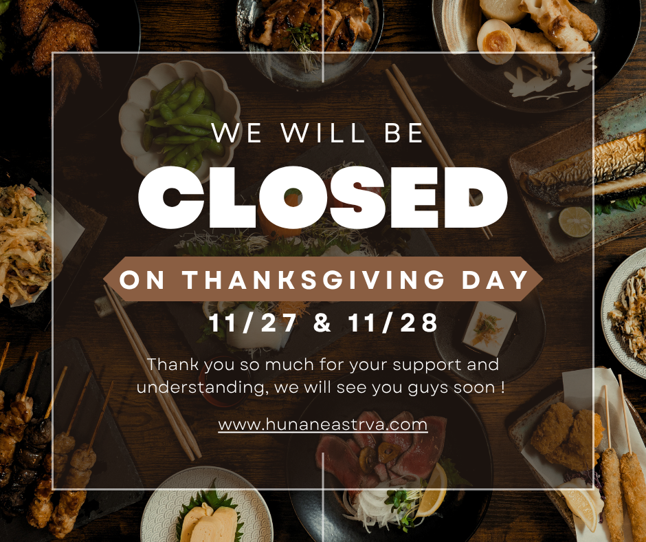 Close on Thanksgiving Day