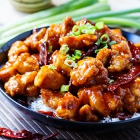 General Tso's Chicken at Hunan Garden，a Chinese Restaurant in Cinnaminson
