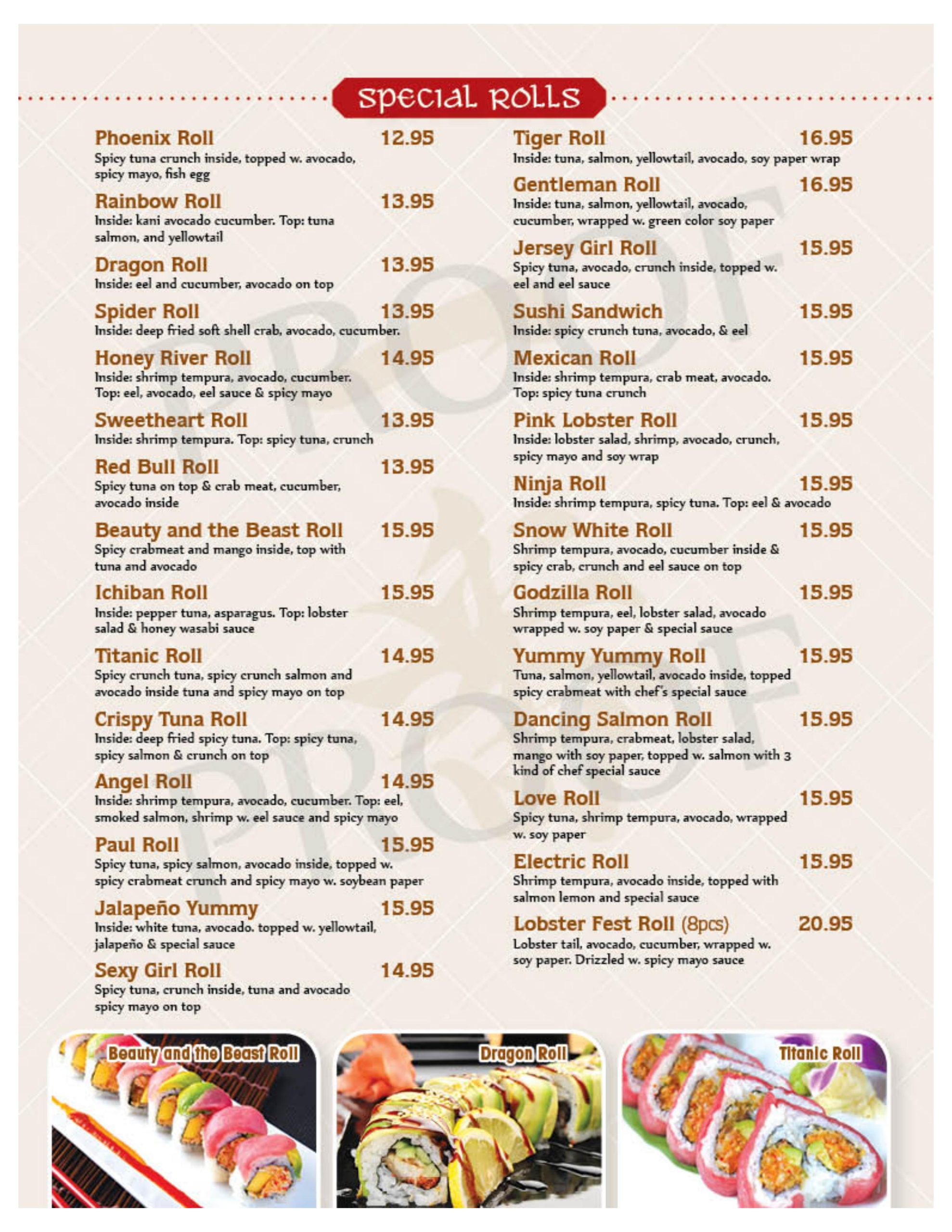 Restaurant menu 4, detailed description provided below