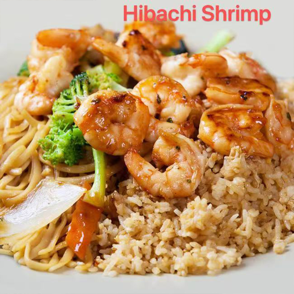 Hibachi Shrimp at Ichiban Sushi Bar & Poke, Japanese Restaurant in Oklahoma City