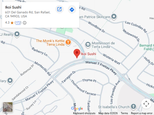 Location, 601 Del Ganado Rd, San Rafael, CA 94903, United States Location, 601 Del Ganado Rd, San Rafael, CA 94903, United States