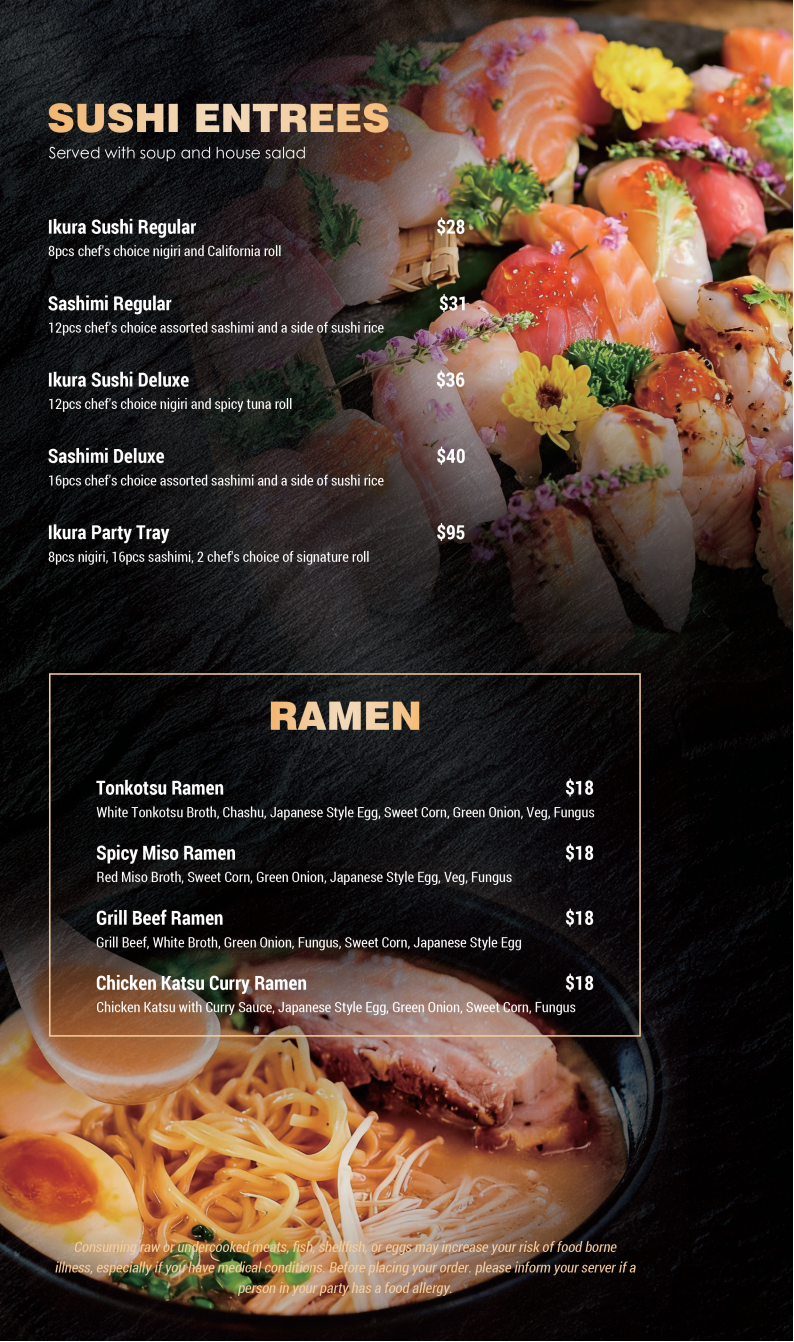 Restaurant menu 6