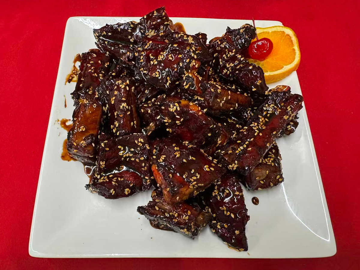 Sesame Spare Ribs at North China Restaurant，a Chinese Restaurant in Santa Maria