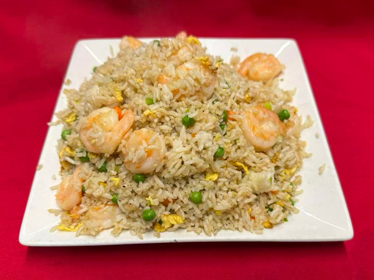 Shrimp Fried Rice at North China Restaurant，a Chinese Restaurant in Santa Maria