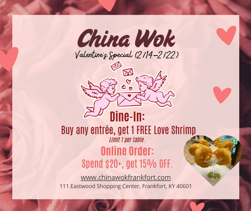 Valentine’s Week Specials