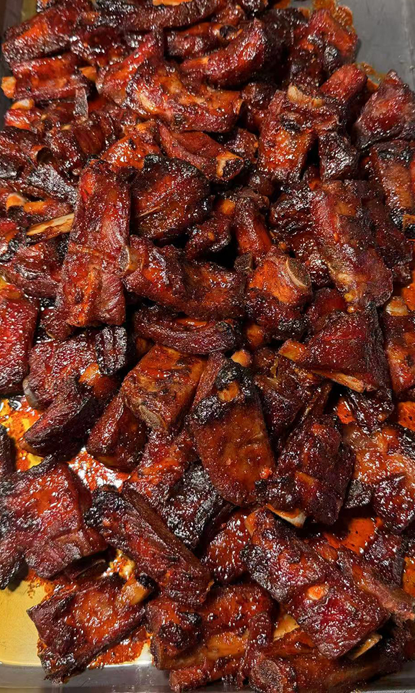 BBQ spare ribs at Imperial China Buffet，a Chinese & Japanese Buffet Restaurant in Watertown