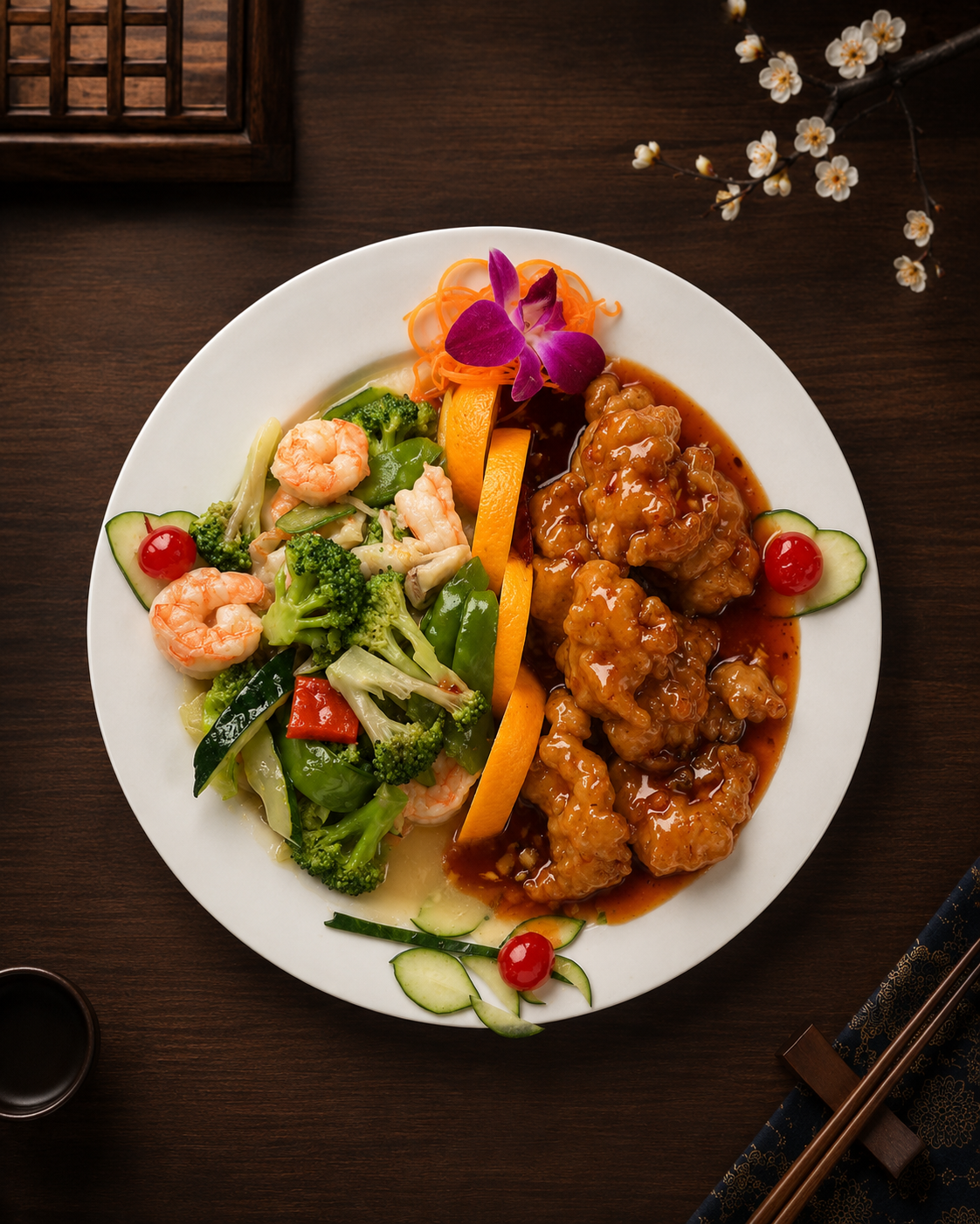 Dragon and Phoenix at Imperial Dynasty, Asian Restaurant in Cranston