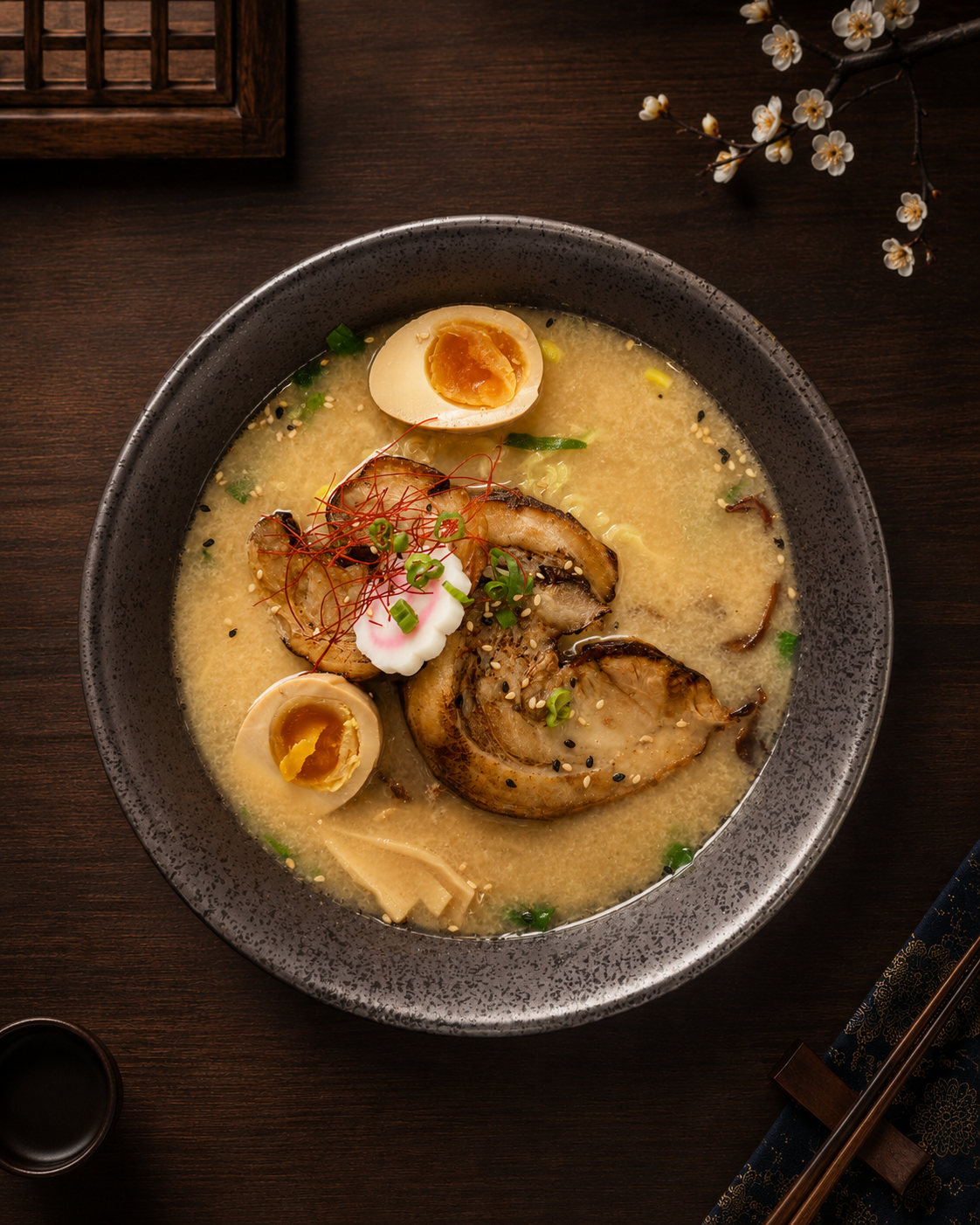 Roast Pork Ramen at Imperial Dynasty, Asian Restaurant in Cranston
