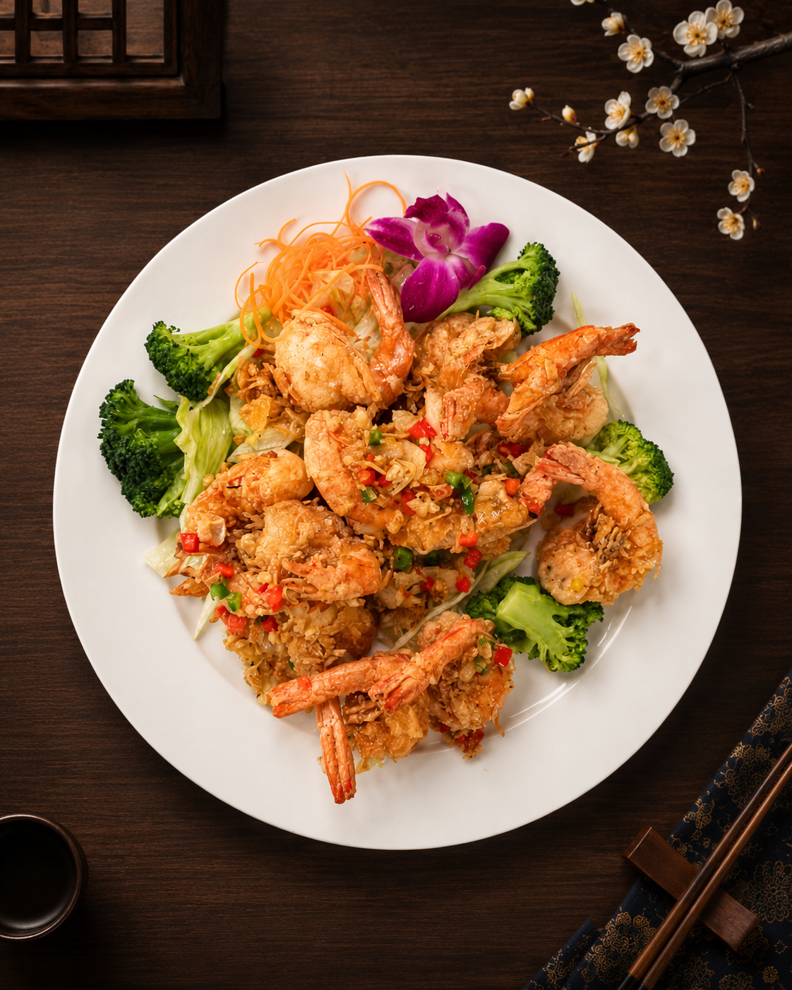 Salt and Pepper Shrimp at Imperial Dynasty, Asian Restaurant in Cranston