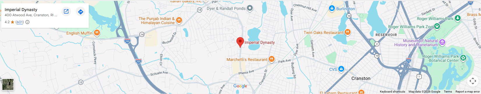Location 400 Atwood Ave, Cranston, RI 02920