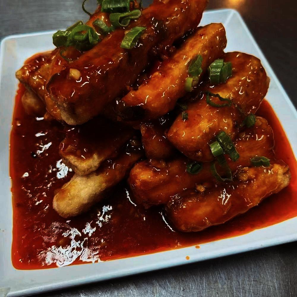 Sweet and Spicy Glazed Chicken from Imperial Feast Kitchen, a Chinese Restaurant in Hewlett