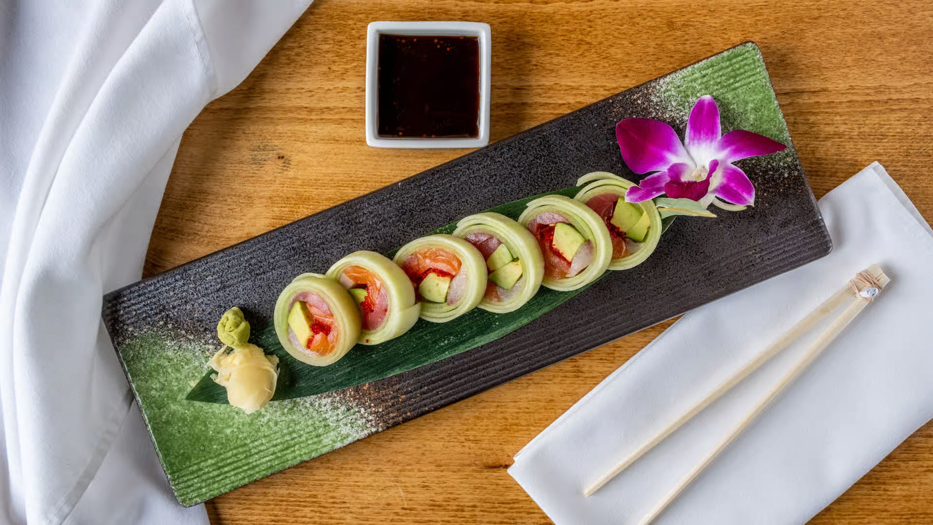 Iron-Chef-Japanese-Restaurant-Moscow-Roll-Wallingford Moscow Roll at Iron Chef Japanese Restaurant in Wallingford