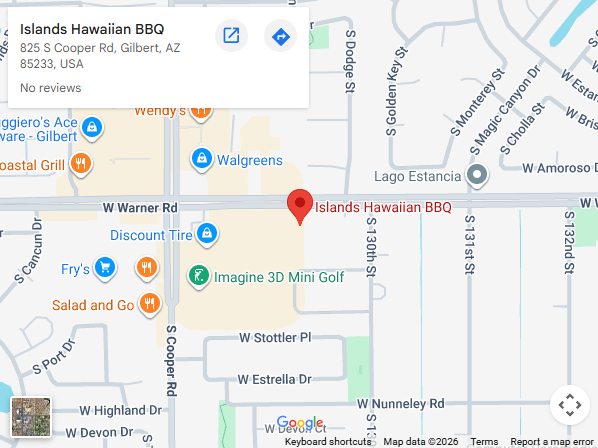 Location, 825 South Cooper Road, Gilbert, AZ 85233