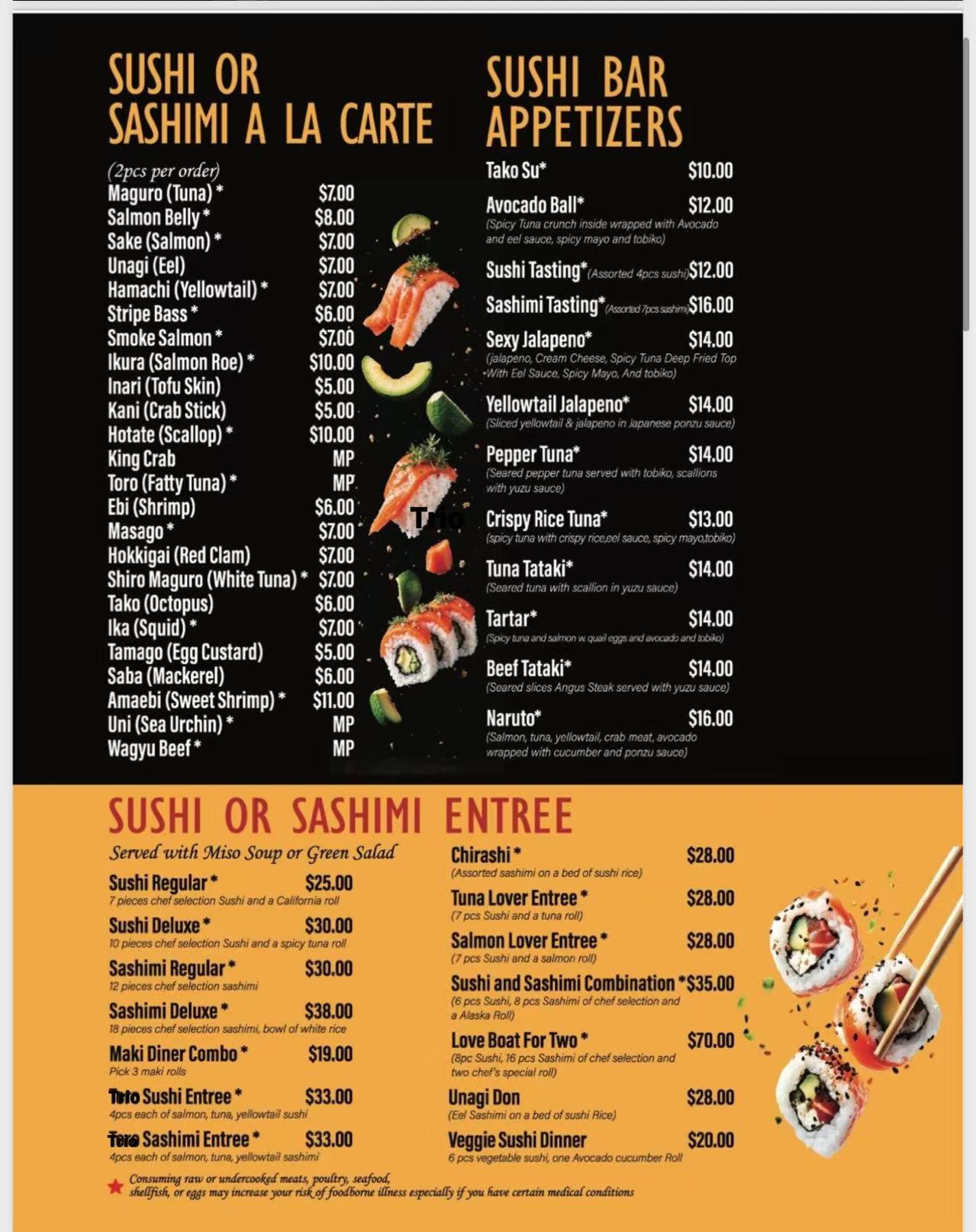 Restaurant menu 4, detailed description provided below