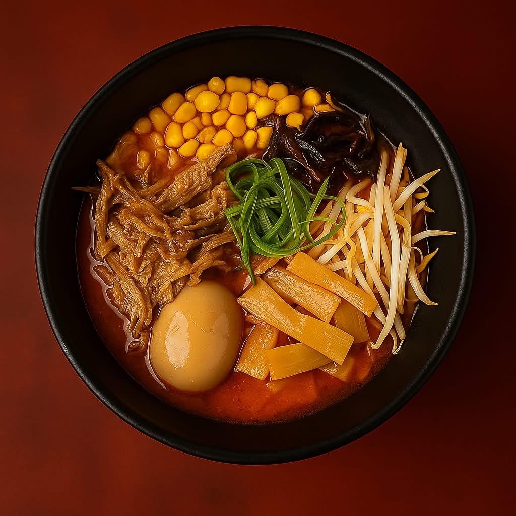 Izumi-Japanese-Cuisine-Japanese-Restaurant-Spicy-Shredded-Pork-Ramen-Indianapolis Spicy shredded pork ramen at Izumi Japanese Cuisine in Indianapolis