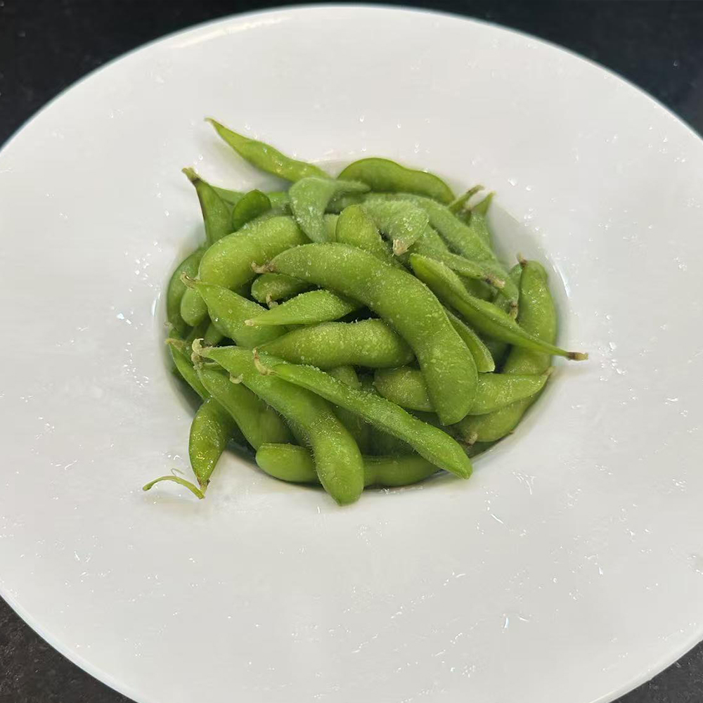Edamame from Izumi Sushi, a Japanese restaurant in Trumbull