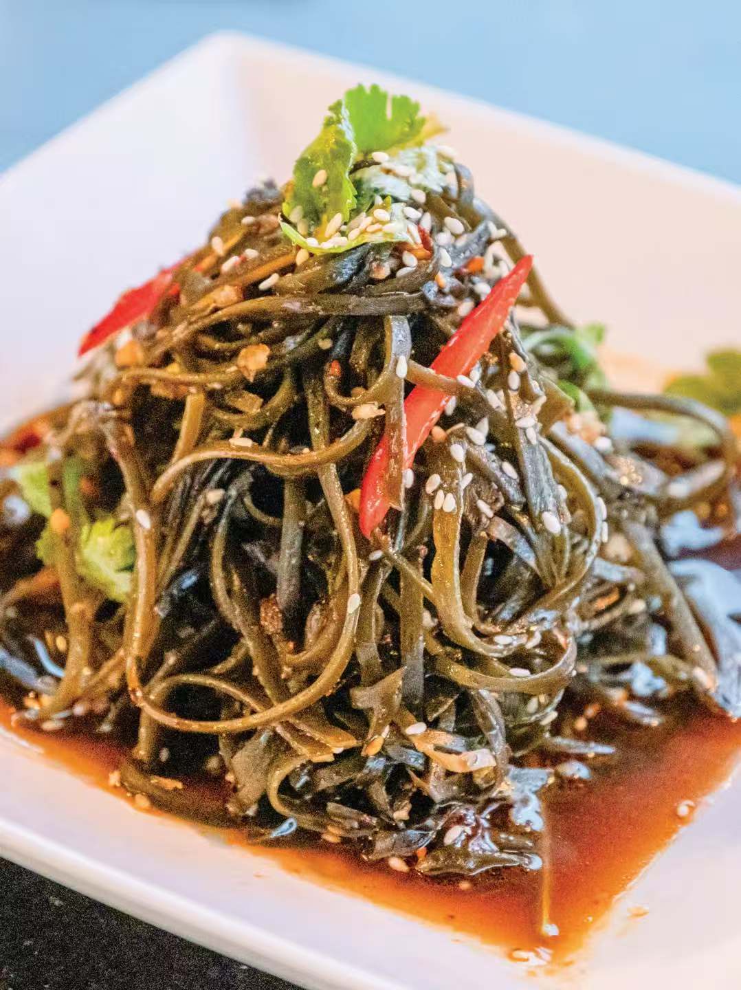 Seaweed Salad at Jade Dumpling, Chinese Restaurant in Salem