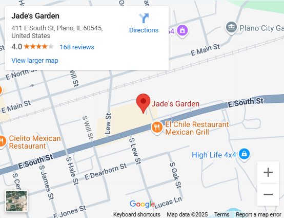 Location, 411 E South St, Plano, IL 60545