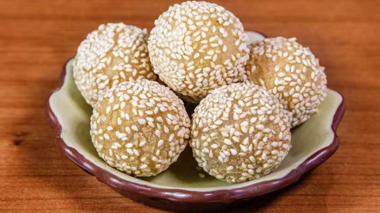 Sesame balls at Jasmine Asian Cafe Asian Restaurant in Denver