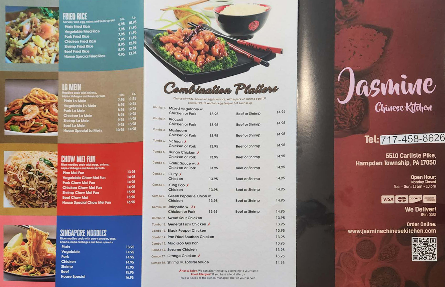 Jasmine Chinese Kitchen Asian Restaurant Online Order