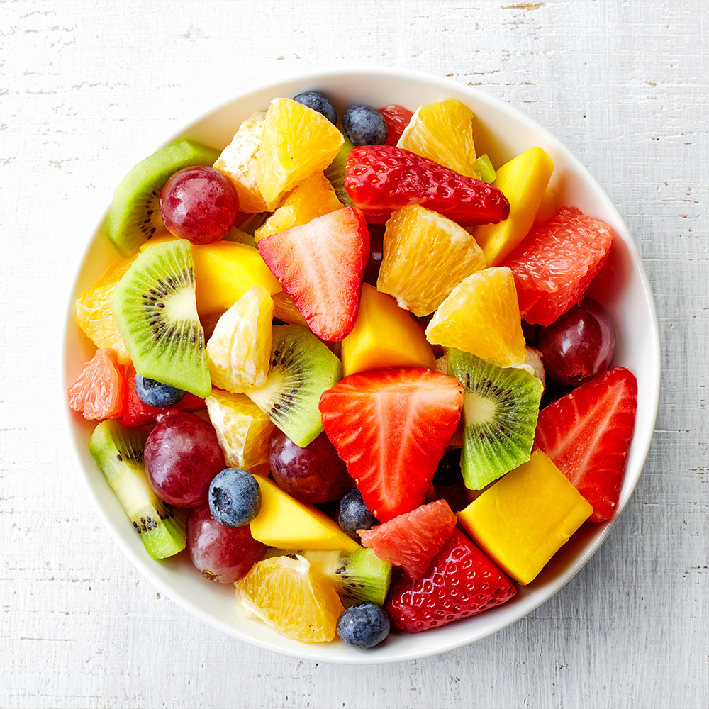 Fruit Bowl at Jessy Café Asian Restaurant in Jersey City, New Jersey