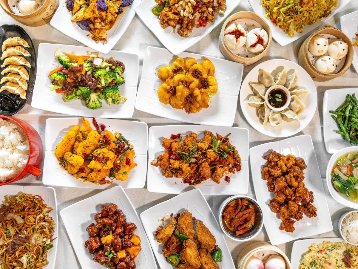 Assorted Chinese food spread at Jia's House Restaurant, a Chinese Restaurant in Loma Linda