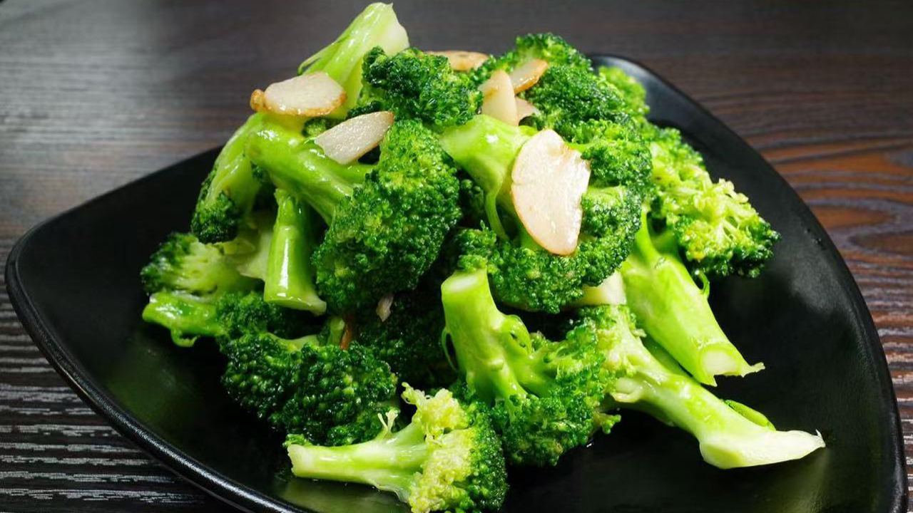 Stir fried cauliflower at Jia Yan Dumpling Chinese Restaurant in Glendora