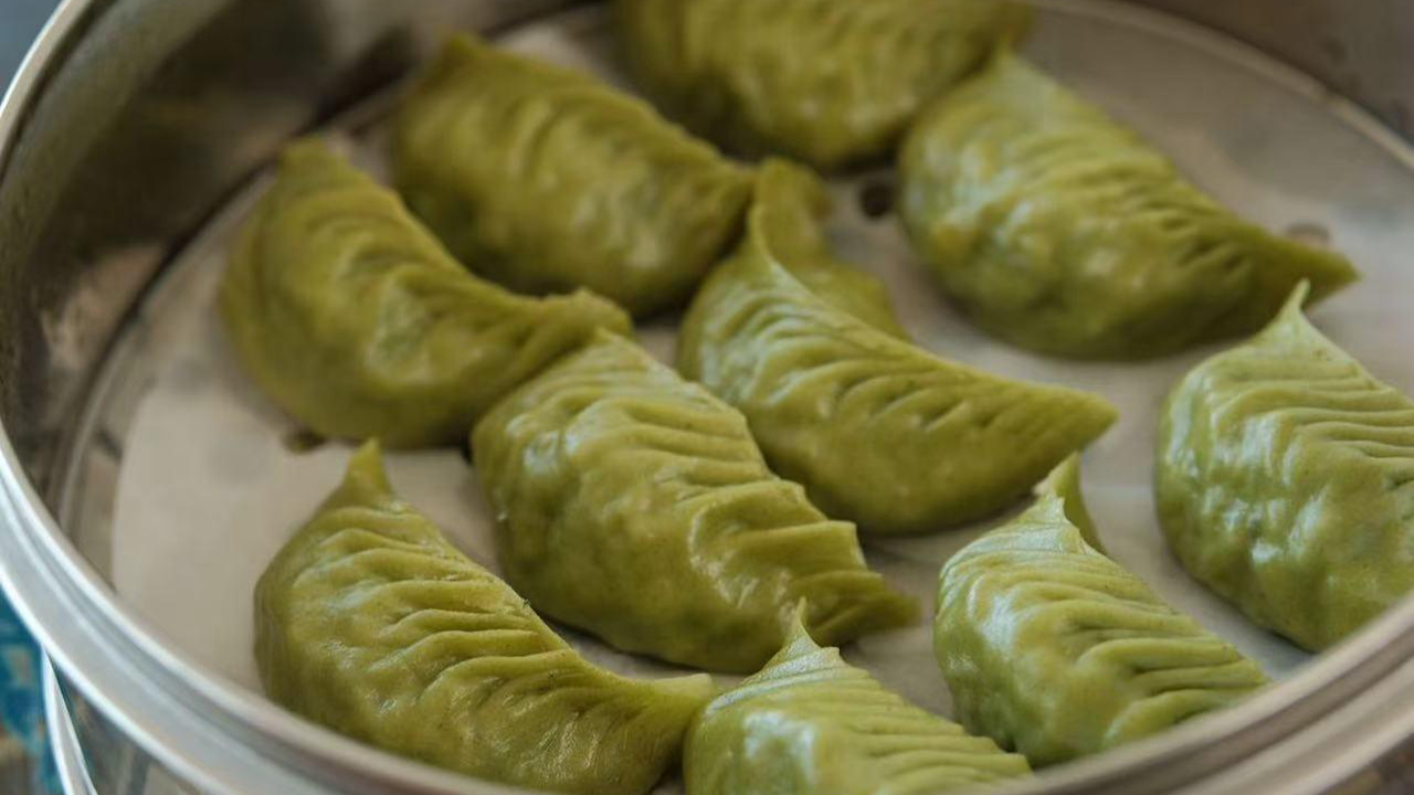 Vegetarian dumplings at Jia Yan Dumpling Chinese Restaurant in Glendora