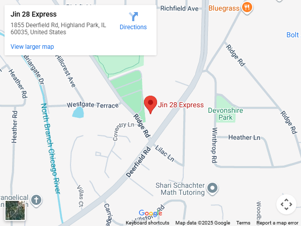 Location, 1855 Deerfield Rd, Highland Park, IL 60035, USA