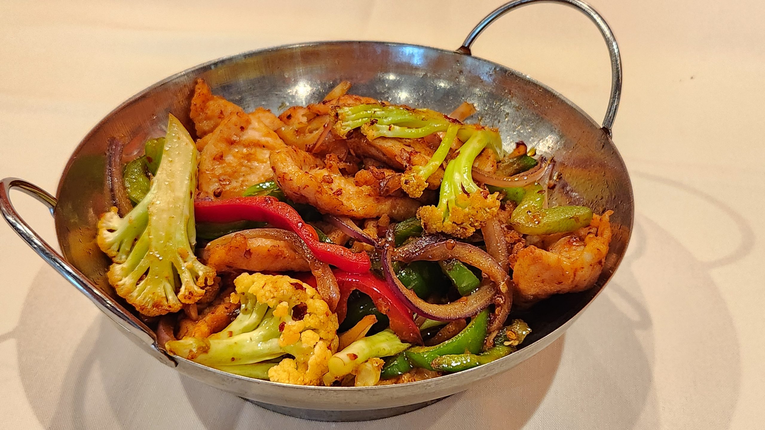 Dry-Fry Chinese Cauliflower at Jin Ding Restaurant, Chinese Restaurant in Bryn Mawr