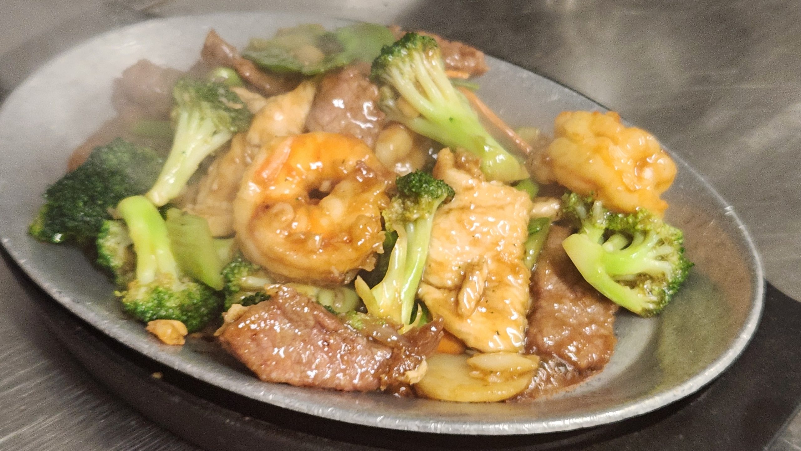 Hunan Triple Crown at Jin Ding Restaurant, Chinese Restaurant in Bryn Mawr
